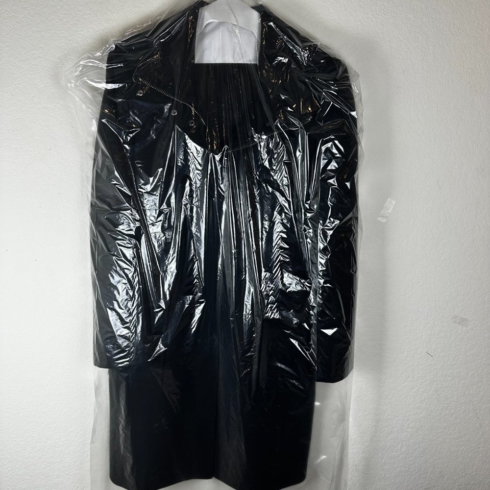 Theory Black Coat | size large | wool blend coat used twice - Picture 4 of 15